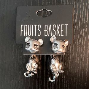 Fruits Basket Anime Yuki the Rat Earrings